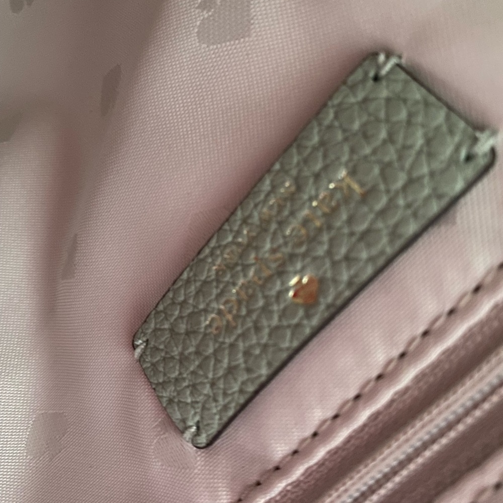 EUC Kate Spade Leila medium shoulder bag Pistachio Green - Picture 11 of 13
